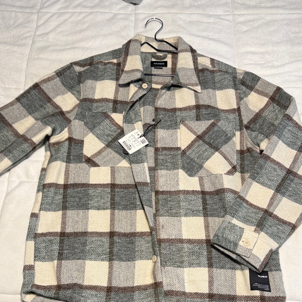 Pull&Bear plaid coat